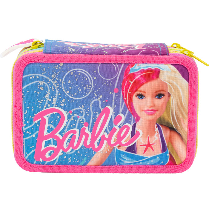Astuccio Barbie 3 Zip
